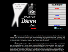 Tablet Screenshot of brotherdave.com